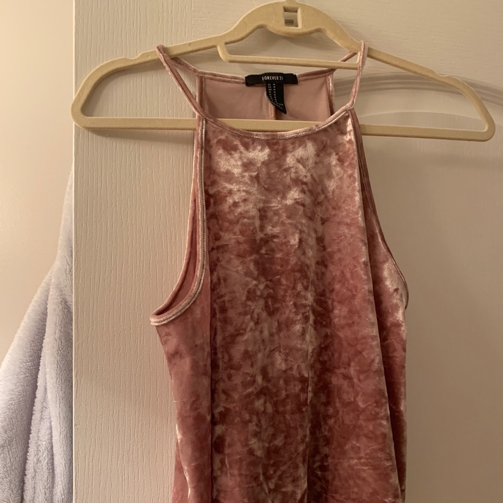 Gold forever 21 top